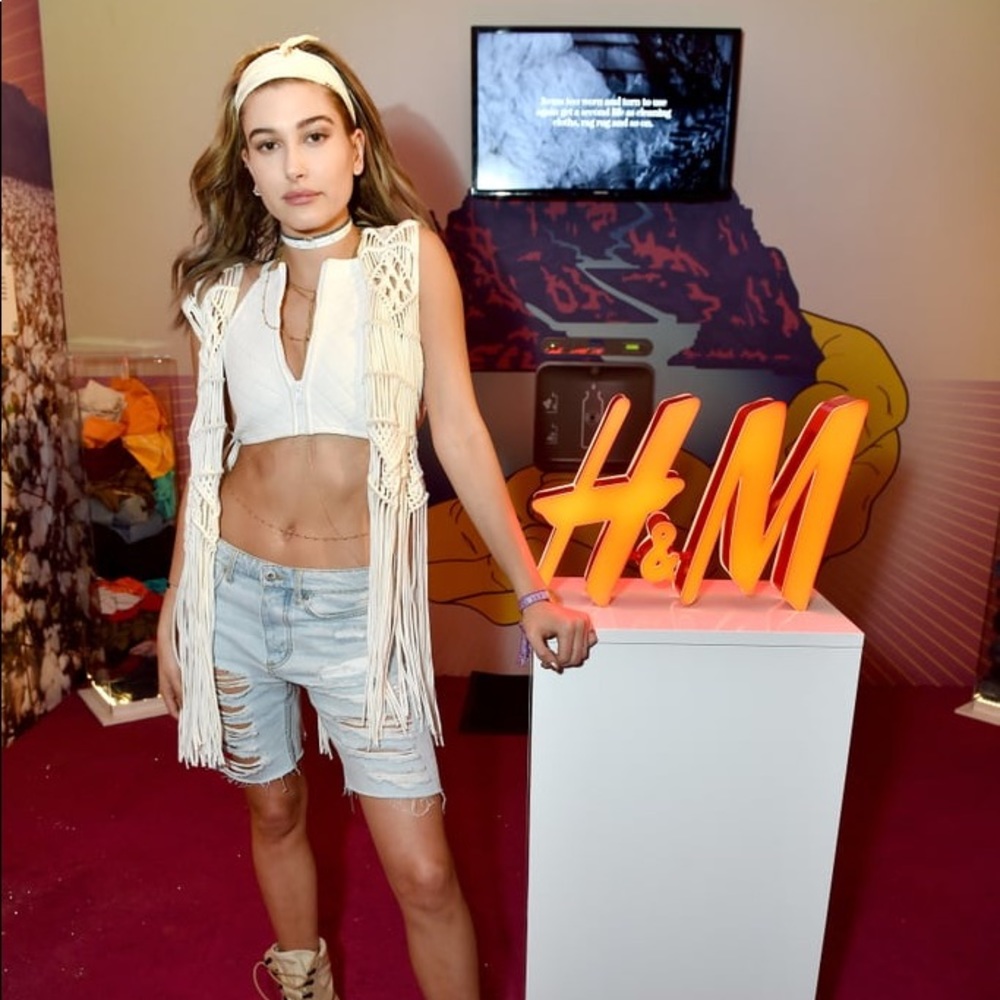 H&M X Coachella knitted cardigan